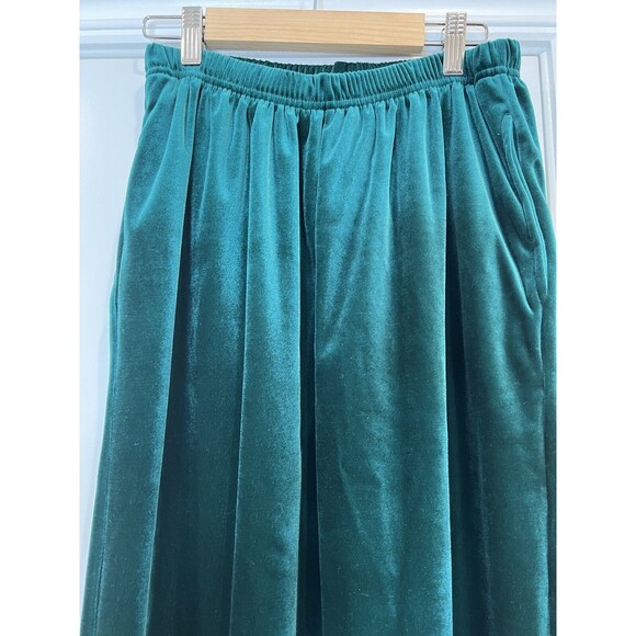 VTG Diane Von Furstenberg top Pants Activewear Set The Color Authority M Velvet - Picture 10 of 12